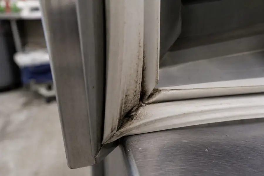 Mold on Commercial Refrigerator Gasket: Why It Keeps Coming Back in the Same Corner