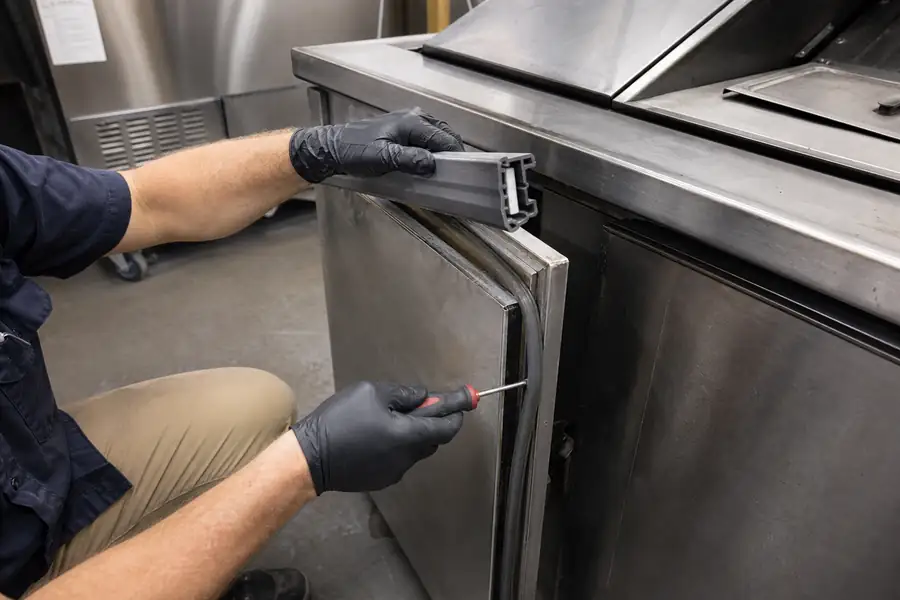 Prep Table Lids and Base Doors That Will Not Hold Temperature