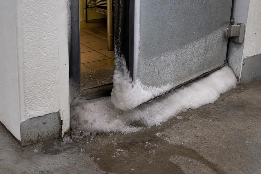 Frost and Ice at a Walk-In Freezer Door: Four Possible Causes